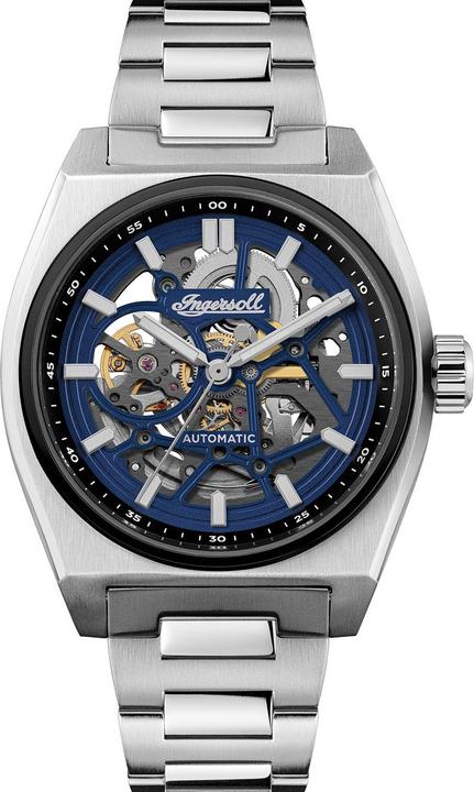 Produktbild Ingersoll 1892 Ingersoll I14305 Herrenuhr Ingersoll Vert Automatik 43mm 5ATM (Skeleton-Uhr, 43 mm)