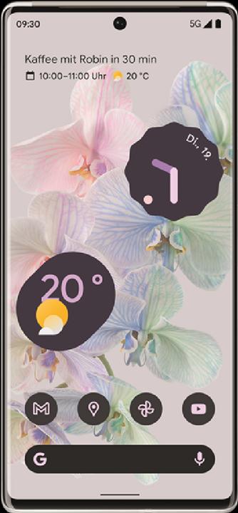 Immagine prodotto Google Pixel 6 Pro (128 GB, Bianco Nuvoloso, 6.70", SIM + eSIM, 50 Mpx, 5G)