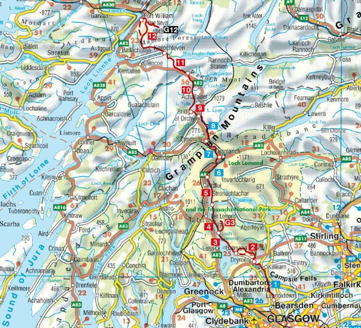 Actual product image West Highland Way (German, Edith Kreutner, 2023)