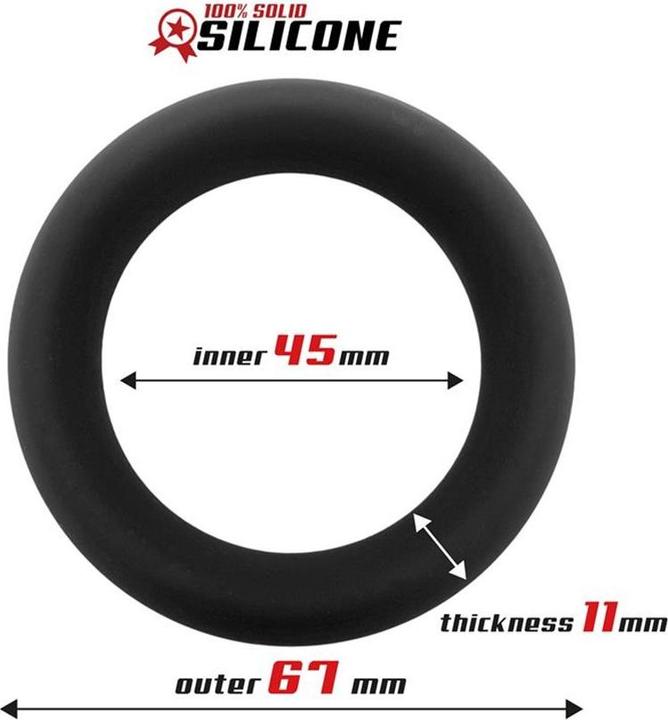 Produktbild Beast Rings Solid Silicone Cockring 45mm (4.50 cm)
