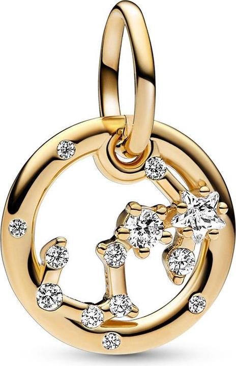 Pandora Scorpio Zodiac Charm (Plaqué or)