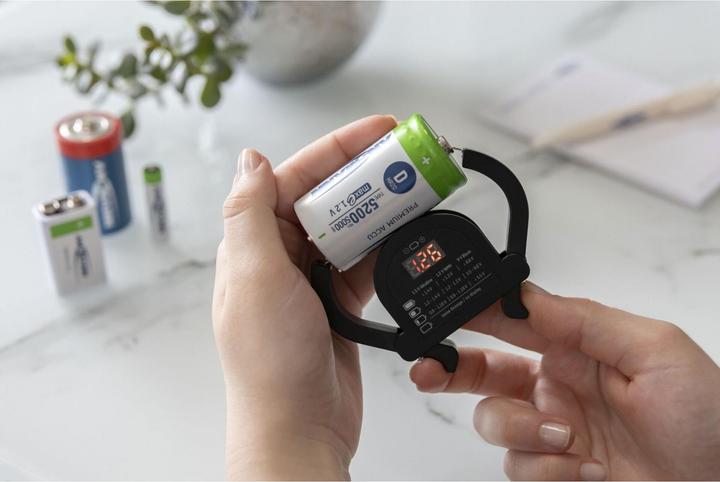 Actual product image Ansmann Battery tester