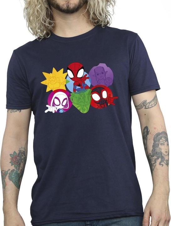 Produktbild Spidey And His Amazing Friends Faces TShirt (L)