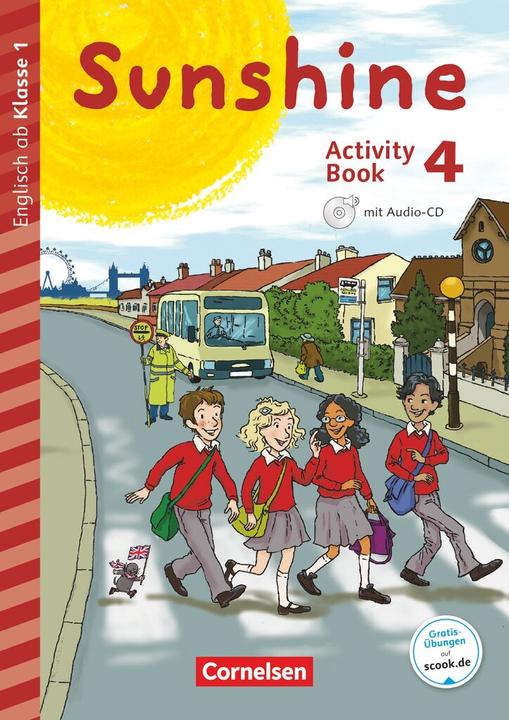 Produktbild Sunshine ESE neu/NRW 4 AB+CD (Englisch, Caroline Schröder, Nadine Kerler, Daniela Röbers, Tanja Beattie, 2017)
