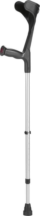 Ossenberg Krücke alu/schwarz Hartgriff 140kg
