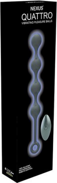 Actual product image Nexus QUATTRO Remote Control Vibrating Pleasure Beads