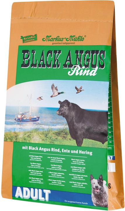 Markus Mühle Trockenfutter Dog Black Angus Adult, 5 kg (Adult, 1 Stk., 5000 g)