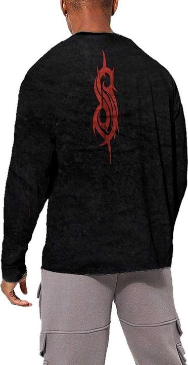 Image du produit Slipknot T-shirt unisexe à manches longues Dip Dye pour adultes (L)