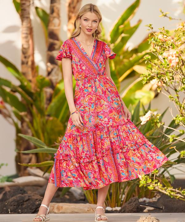 Produktbild Joe Browns Petite Paisley Print V-Neck Maxi Dress (8)