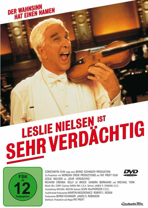 Actual product image Leslie Nielsen is very suspicious (DVD, 1998, German)