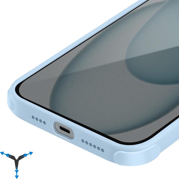 Actual product image Force Case AIR FROST case for iPhone 15 Series (Apple iPhone 15)