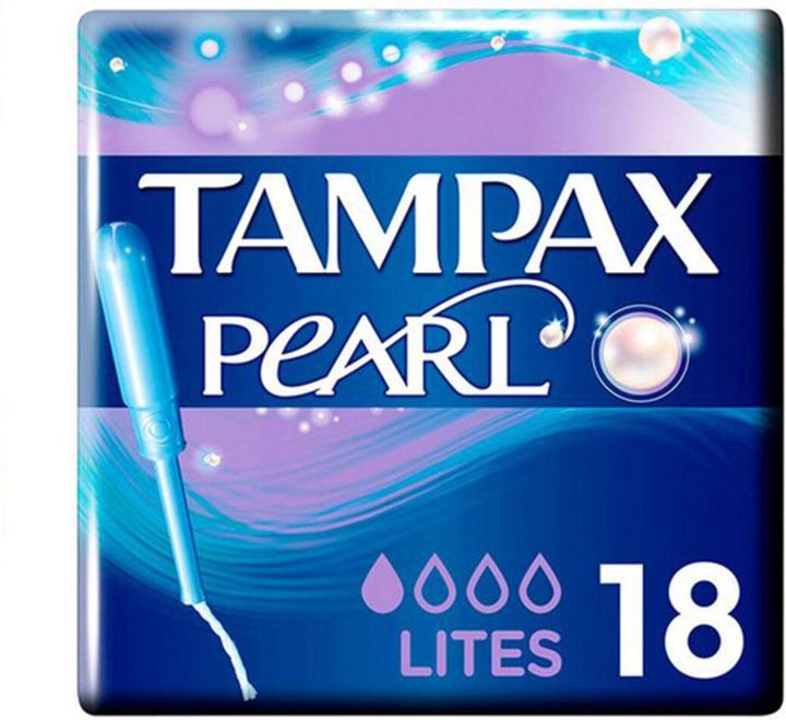 Tampax Pearl Lites Leger 18 pièces (18 x)