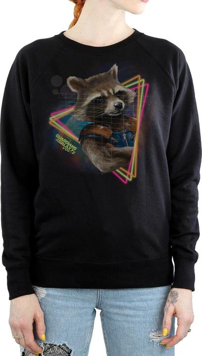 Immagine prodotto Guardians Of The Galaxy Neon Rocket Felpa Donna (XXL)