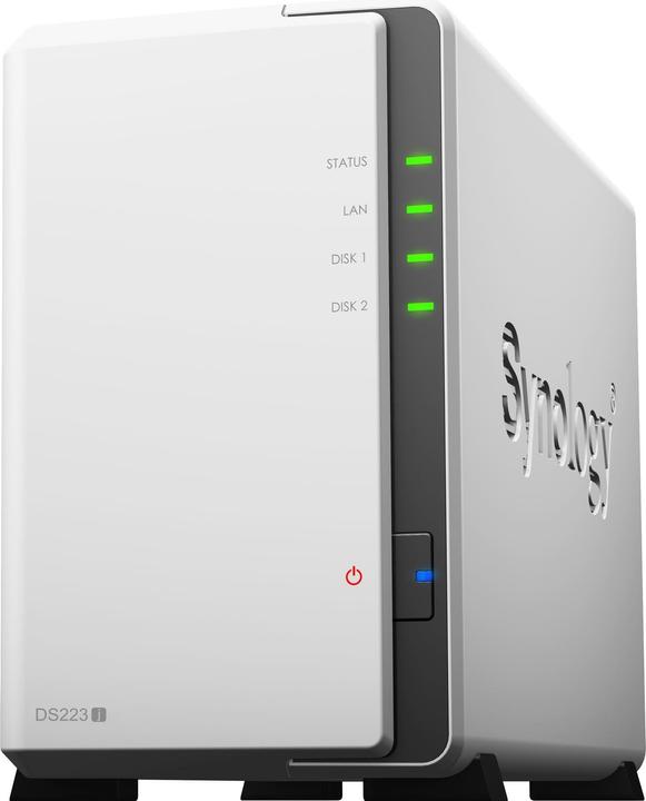 Productafbeelding Synology NAS DS223j 2-bay Plus HDD 16 TB (2 x 8 TB, Synology HAT 33xx)