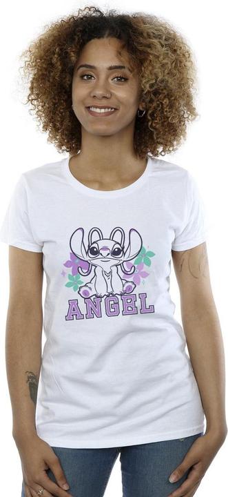 Actual product image Disney Womens/Ladies Lilo & Stitch Angel Cotton T-Shirt (M)