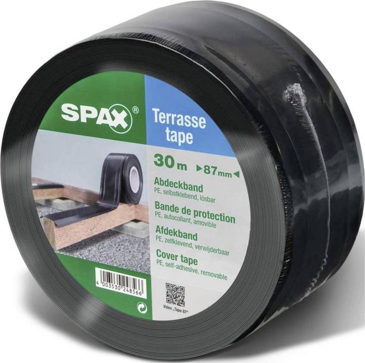 Immagine prodotto Spax Nastro per terrazze per proteggere la struttura in legno W=87mm, L=30m, spessore 0,5mm (87 mm)