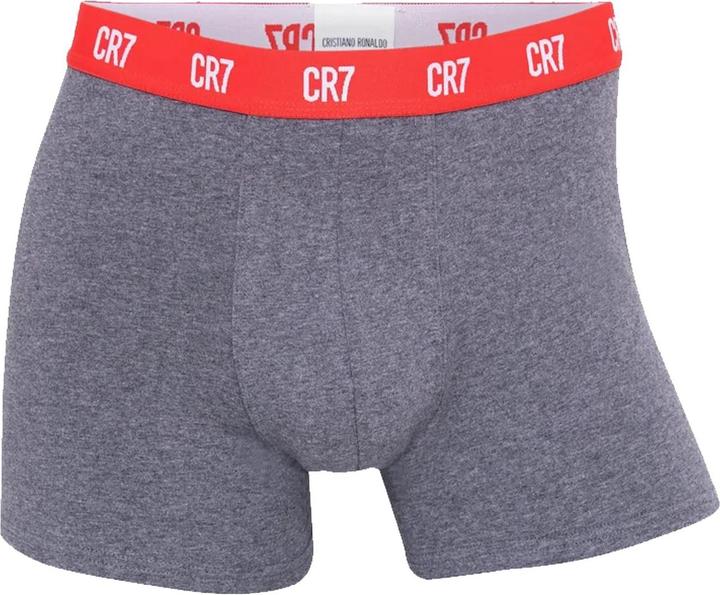 Image du produit CR7 Unterhosen, 5er-Pack Grau/Navy/Rot, M (M, Pack de 5)