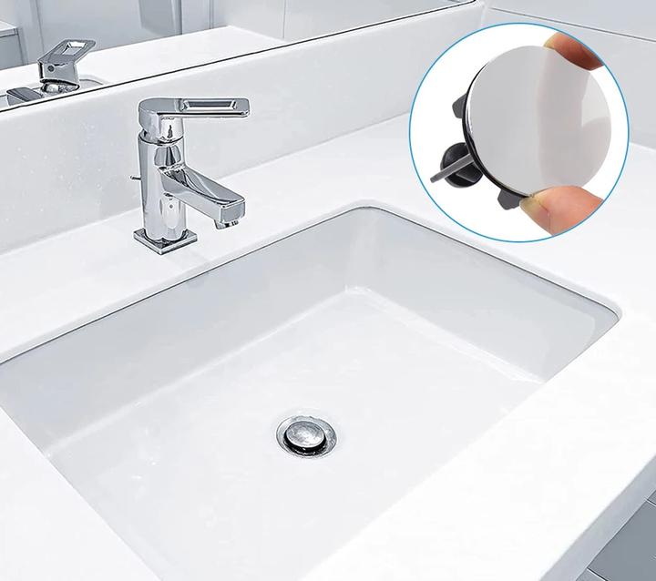 Actual product image Dusbad Universal washbasin stopper 40mm motif for all washbasins