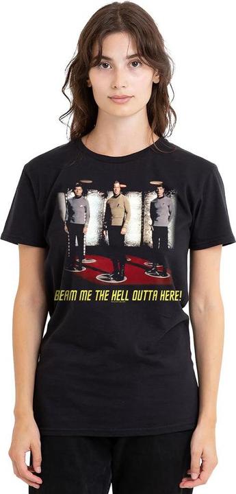 Actual product image Unisex Adult Beam Me Out T-Shirt (M)