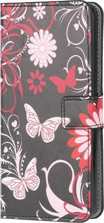 Immagine prodotto Cover-Discount Galaxy A51 - Custodia in pelle Card Pocket Butterflies nera (Samsung Galaxy A51)