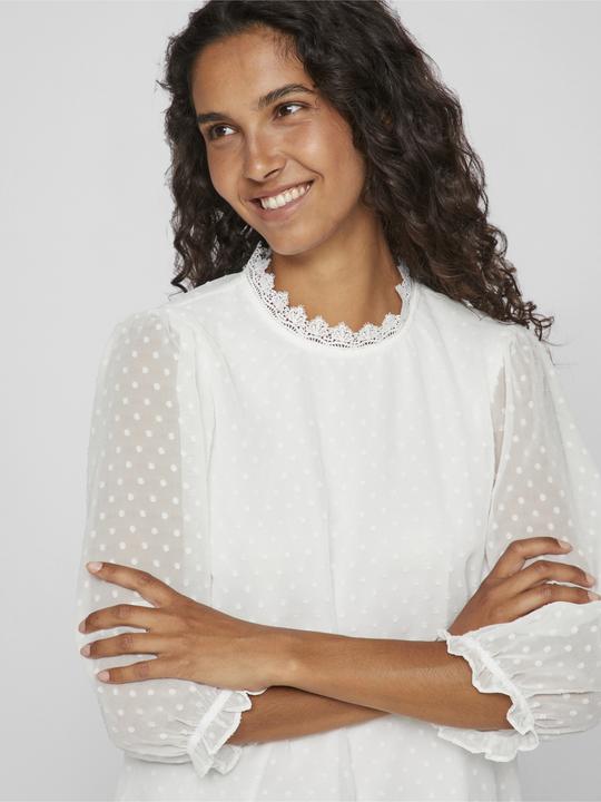 Actual product image Vila Dotted top with 3/4-length sleeves (36)