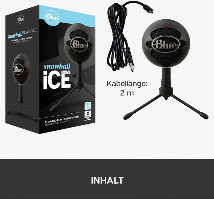Actual product image Blue Snowball iCE