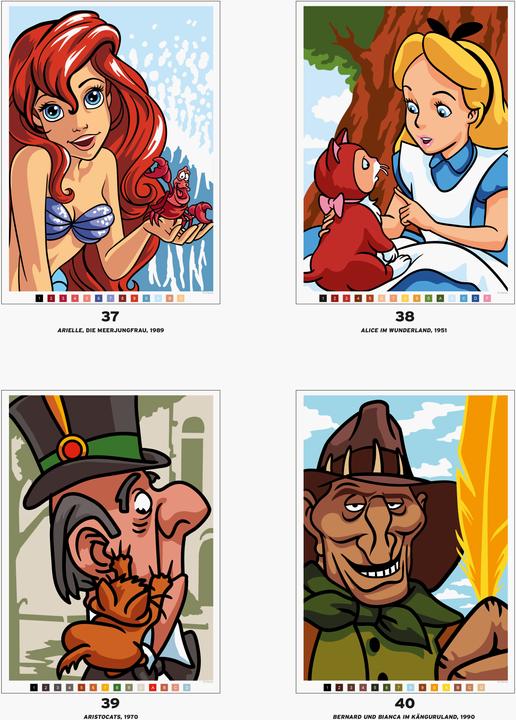 Produktbild Ravensburger Disney Malen nach Zahlen: Classics