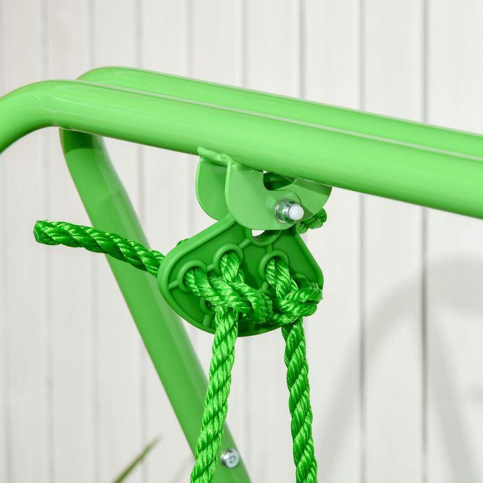Immagine prodotto Swisshandel24 Babyschaukel, Kleinkinderschaukel, Gartenschaukel mit Sicherheitsbügel, Anschnallgurt, für 6-36 Mona