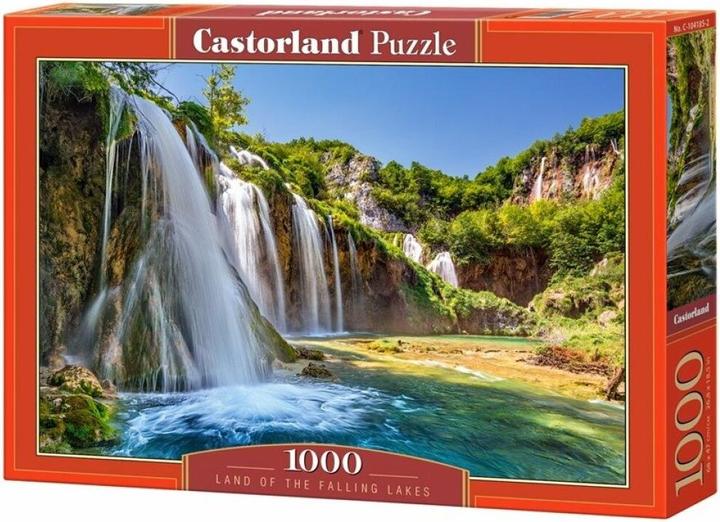 Actual product image Castorland Land of the Falling Lakes Jigsaw Puzzle 1000 piece(s) Landscape (1000 pieces)