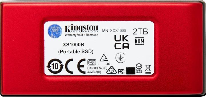 Produktbild Kingston XS1000 Red (2000 GB)