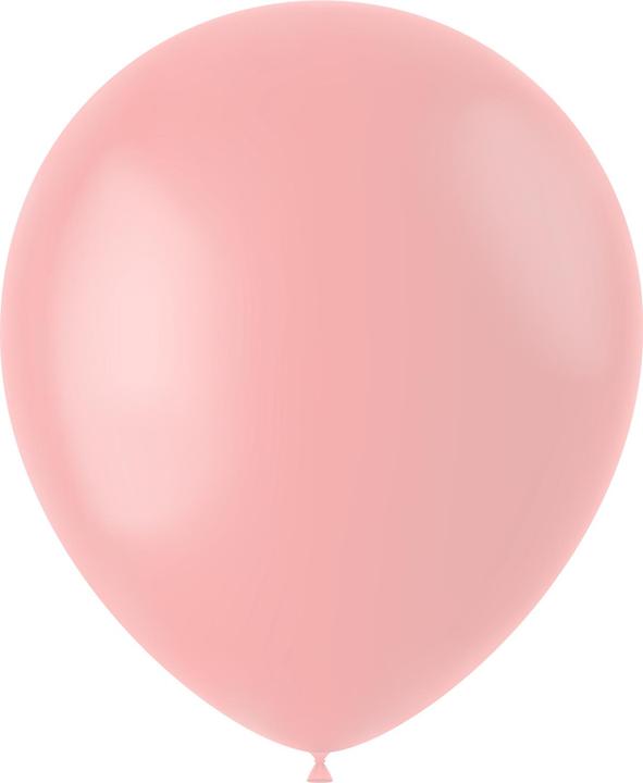 Image du produit Folat Ballons rose poudré mat 33cm - 10 pièces (10 x)