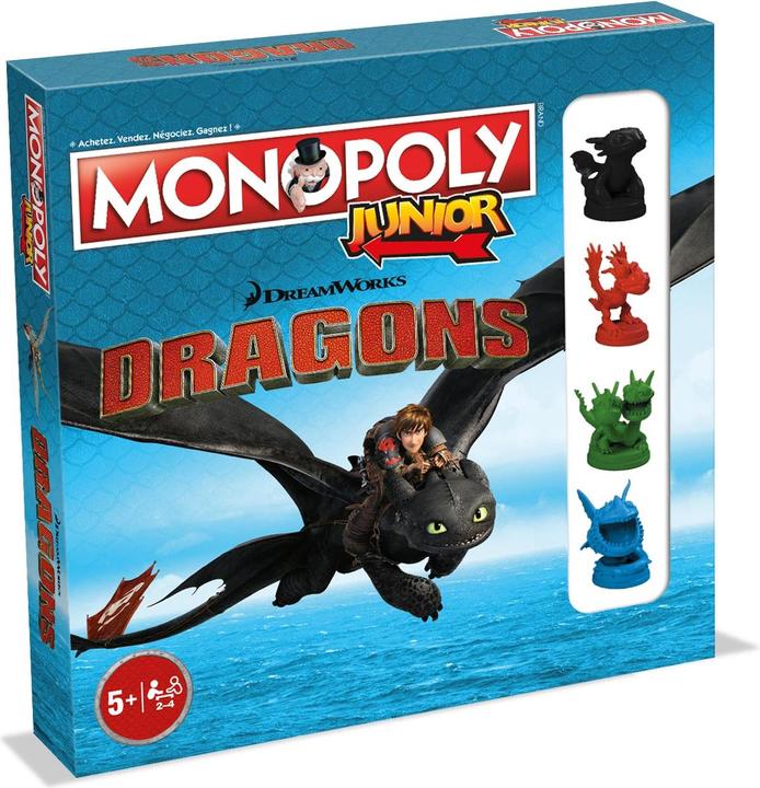 Actual product image Monopoly Junior Dragons Collectors Edition (French)