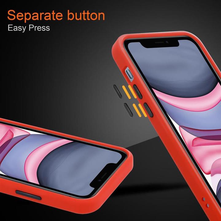 Produktbild Cadorabo Hybrid Matt Cover (Apple iPhone 11)