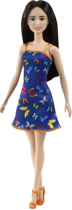 Actual product image Barbie Chic doll in butterfly dress blue