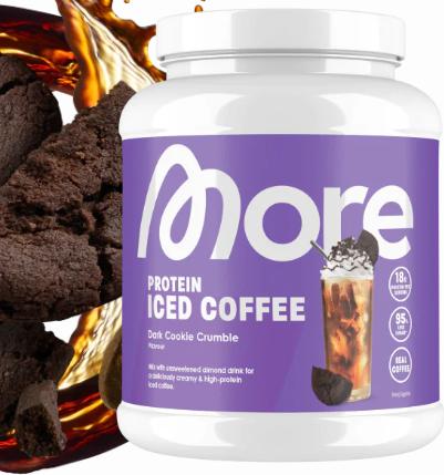 Actual product image More Nutrition Protein Iced Coffee (Cookie, 1 pcs., 500 g)