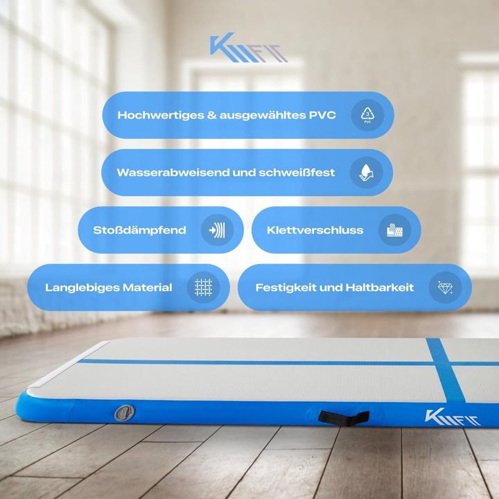 Actual product image Km-Fit Inflatable gym mat