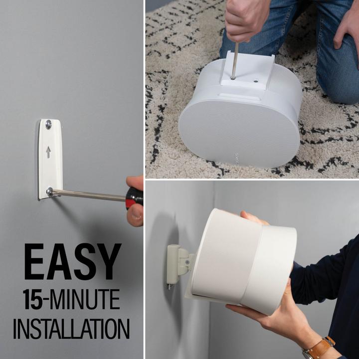 Actual product image Sanus WSWME31-W2 (1 pcs., Wall installation, Rotatable, Tiltable)