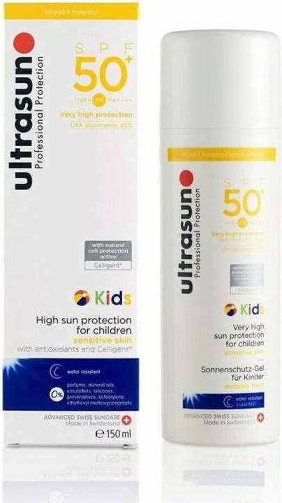 Image du produit Ultrasun FPS 50+. (Gel solaire, SPF 50+, 150 ml, 227 g)