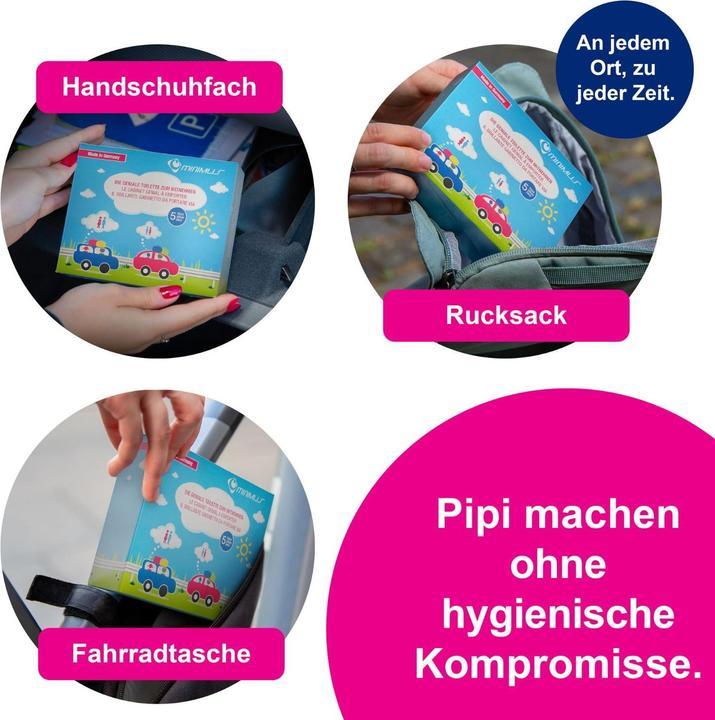 Image du produit Minimus Toilettes d'urgence 5ER-PACK