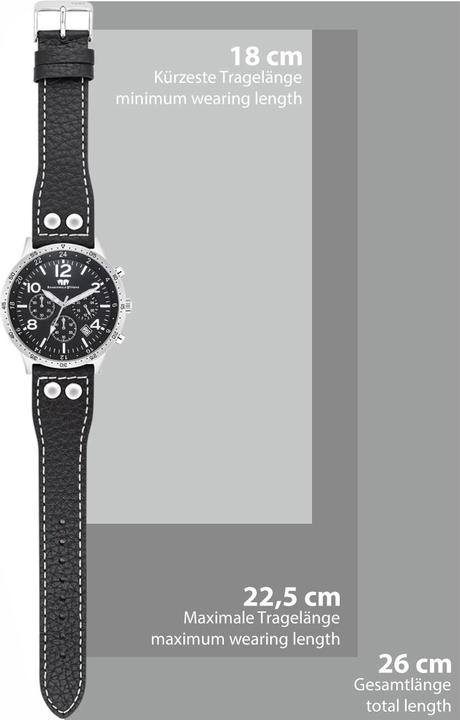 Produktbild Herren Uhr Flight Captain - 34124 (Chronograph, 43.80 mm)
