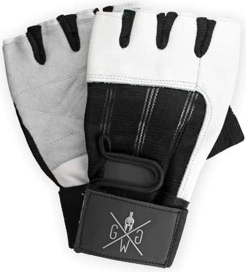 Produktbild Gym Generation Fitness Handschuhe aus Leder / weiss (XL)