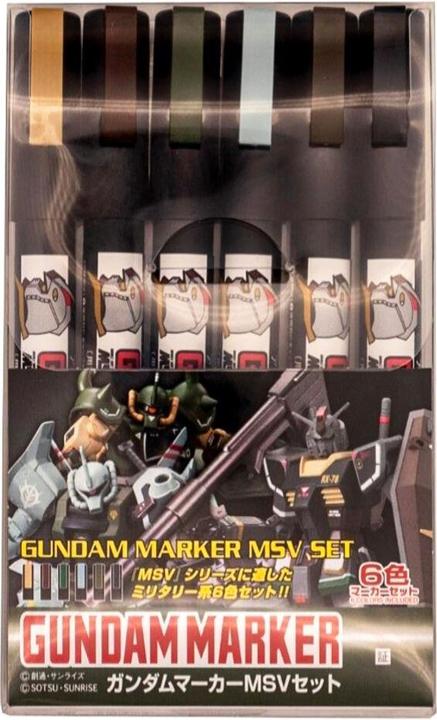 Image du produit Bandai Jeu de marqueurs Gundam