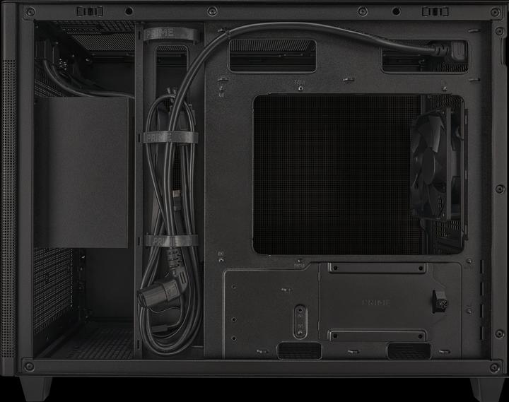 Productafbeelding ASUS Prime AP201 MicroATX Case - zwart (mATX)