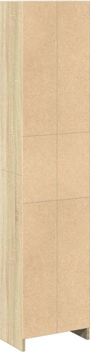 Image du produit VidaXL Bücherregal Regal Standregal Büroregal Aufbewahrungsregal Sonoma-Eiche (40 x 24 x 176 cm)