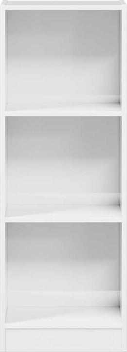 Actual product image VidaXL Bücherregal Hochglanz-Weiss 40x24x109 cm Holzwerkstoff (40 x 24 x 109 cm)