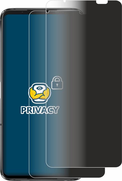 Productafbeelding BROTECT Sichtschutzfolie Anti-Spy Privacy Folie Blaulicht-Schutz (2 Stuk, Asus ROG Phone 7 Ultimate)