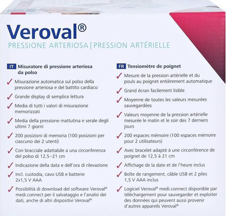 Produktbild Veroval Handgelenk (Blutdruckmessgerät Handgelenk)