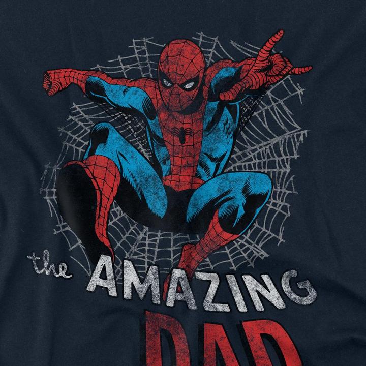Produktbild Spiderman Spider Dad TShirt Vatertag (XXL)