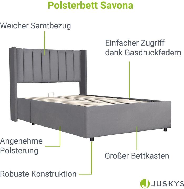 Produktbild Juskys Savona (140 x 200 cm)