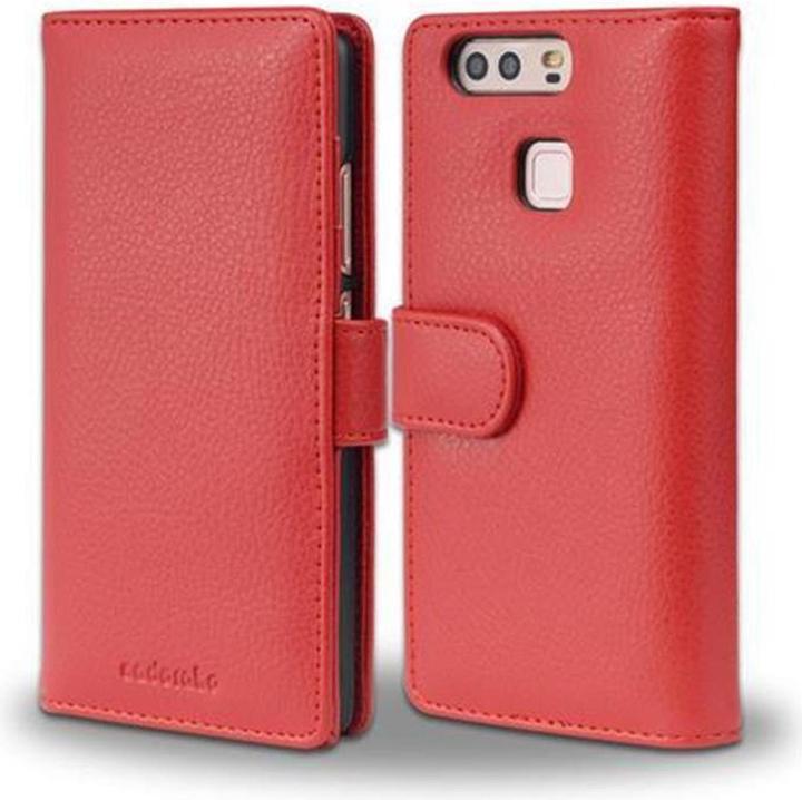Actual product image Cadorabo Book with 3 card slots cover (Huawei P9)